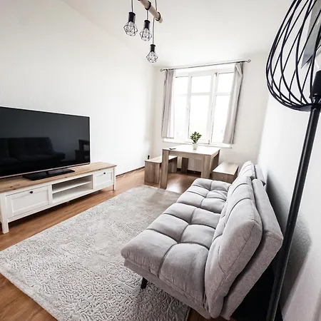 Apartment 3-room With 4 Single Beds Leipzig