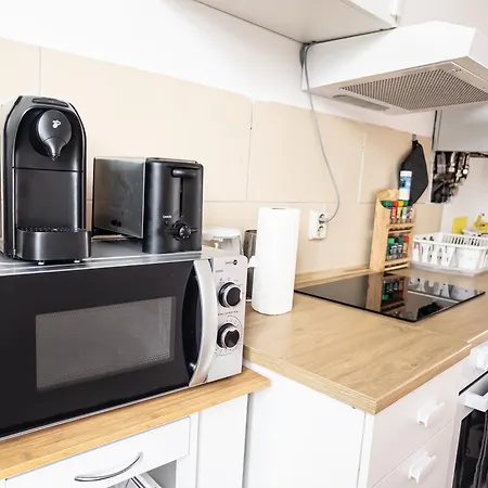 Apartment 3-room With 4 Single Beds *